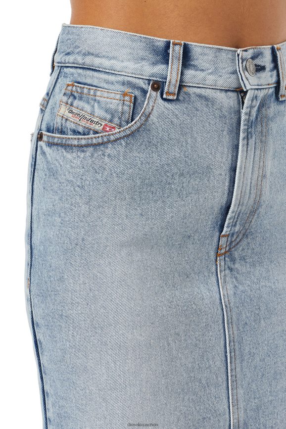 Diesel De-Ronny Bleistiftrock Bekleidung hellblau Frauen H0VDZ1032