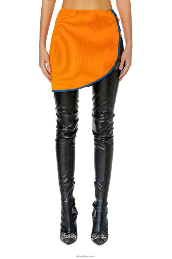 Diesel Mona Lisa Bekleidung orange Frauen H0VDZ1034