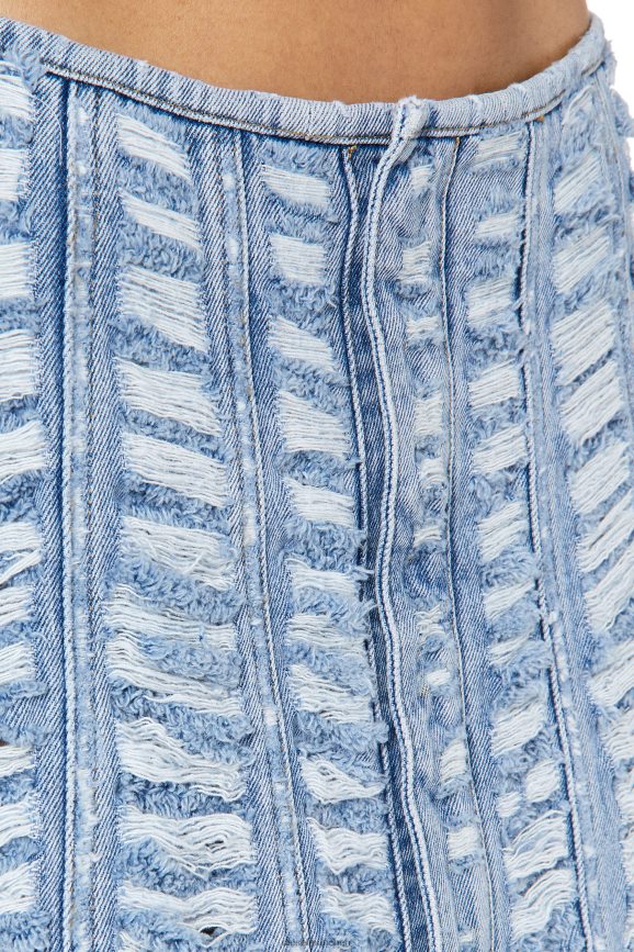 Diesel de-ghil-fsc Bekleidung hellblau Frauen H0VDZ1042