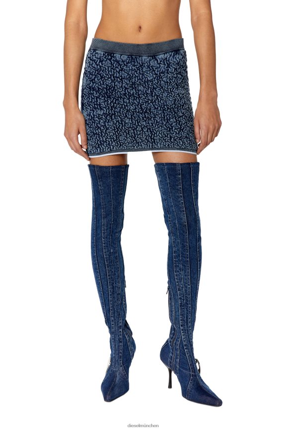 Diesel m-Durchm Bekleidung Blau Frauen H0VDZ1021