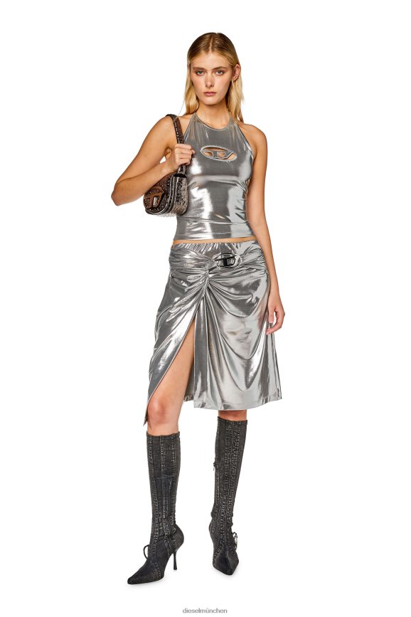 Diesel o-schmelzen Bekleidung Silber Frauen H0VDZ1016