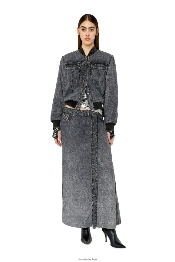 Diesel o-tina Bekleidung Schwarz Frauen H0VDZ1028