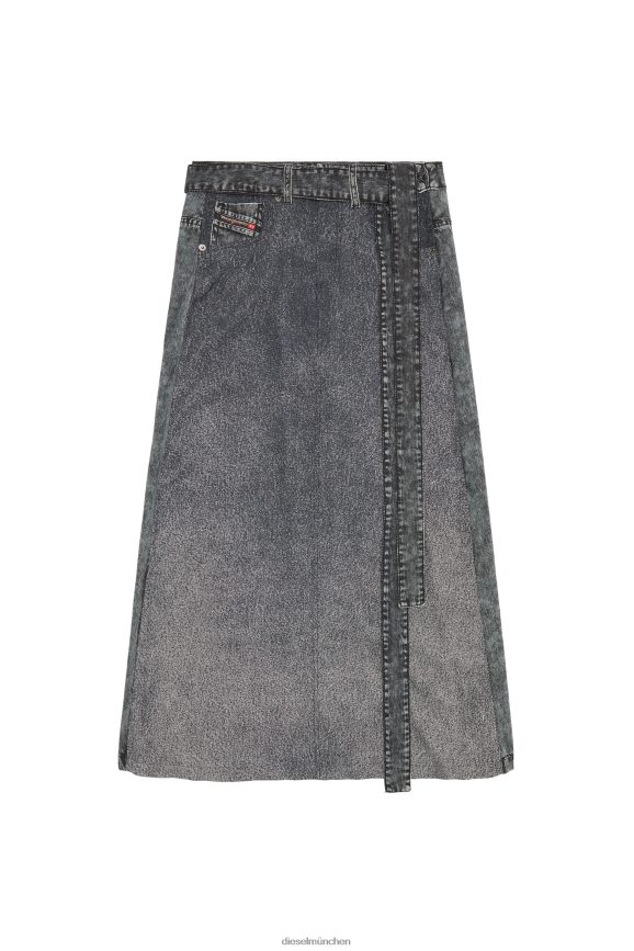 Diesel o-tina Bekleidung Schwarz Frauen H0VDZ1028