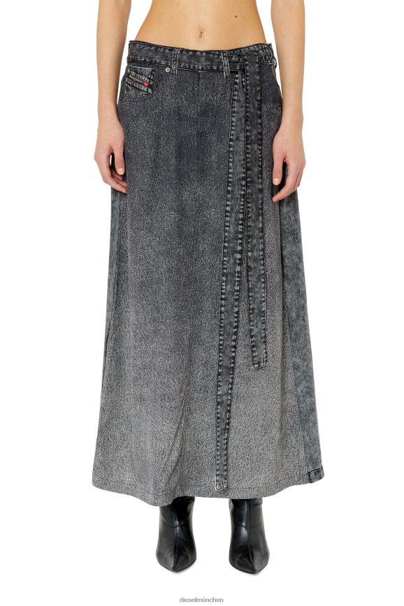 Diesel o-tina Bekleidung Schwarz Frauen H0VDZ1028