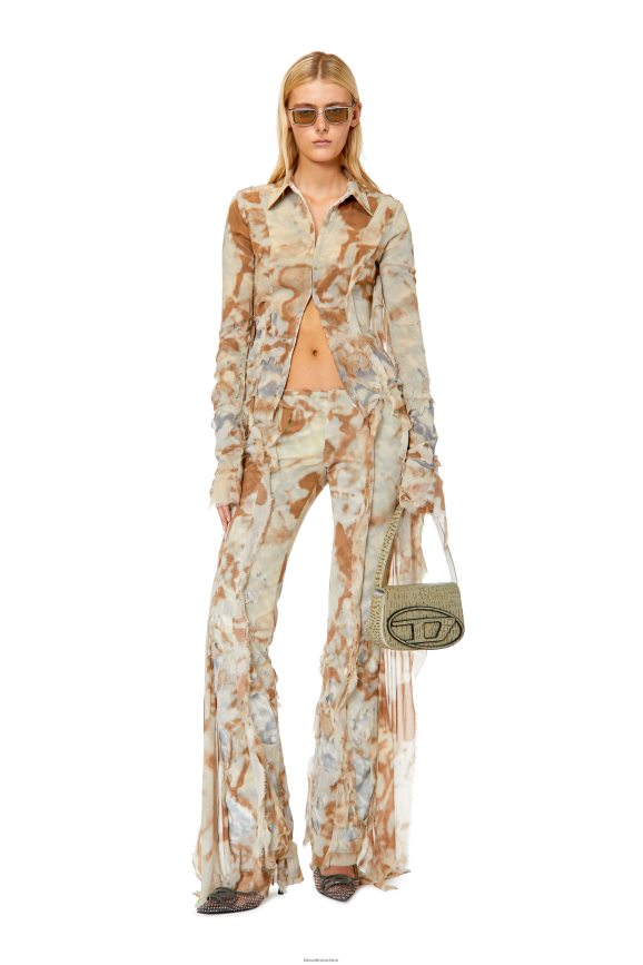 Diesel c-dericia Bekleidung Beige Frauen H0VDZ964