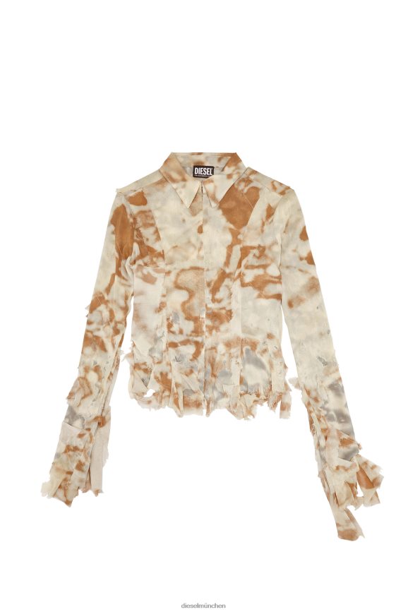 Diesel c-dericia Bekleidung Beige Frauen H0VDZ964