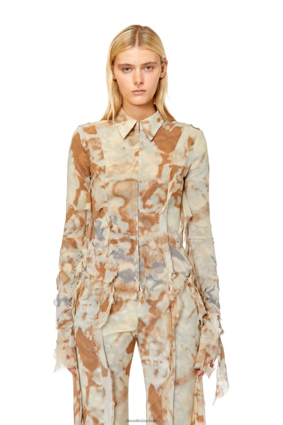 Diesel c-dericia Bekleidung Beige Frauen H0VDZ964