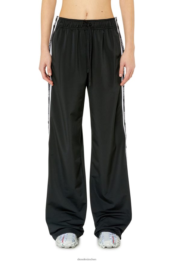 Diesel awsb-lodie-ht37 Bekleidung Schwarz Frauen H0VDZ996