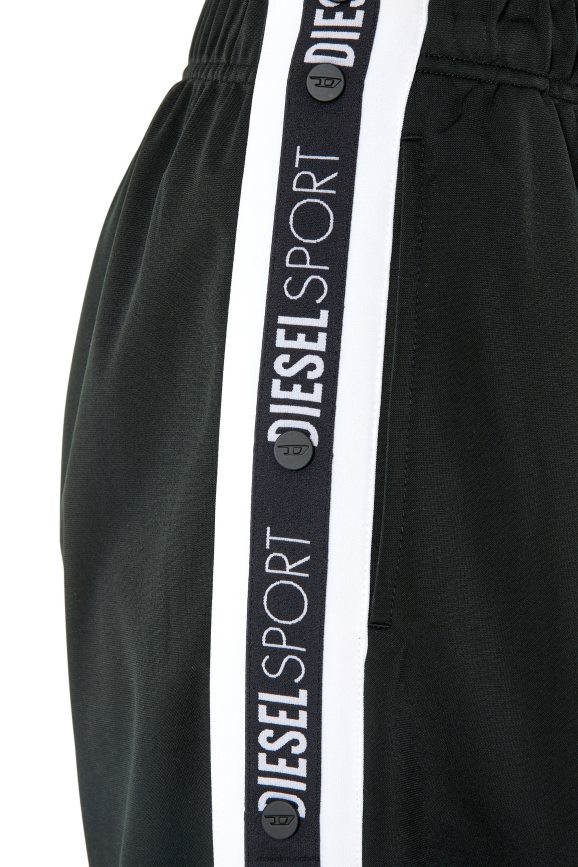 Diesel awsb-lodie-ht37 Bekleidung Schwarz Frauen H0VDZ996
