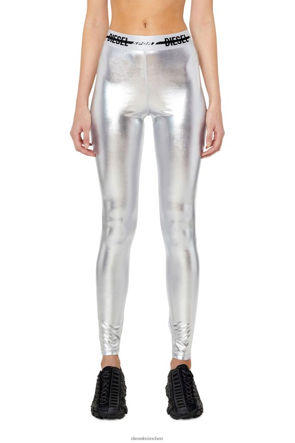 Diesel awsb-nelley-wt19 Bekleidung Silber Frauen H0VDZ980