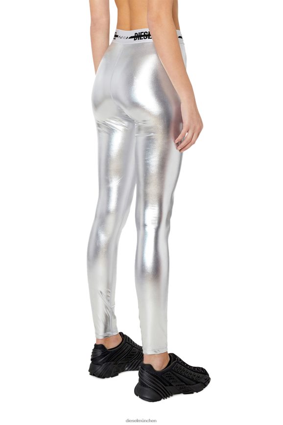 Diesel awsb-nelley-wt19 Bekleidung Silber Frauen H0VDZ980