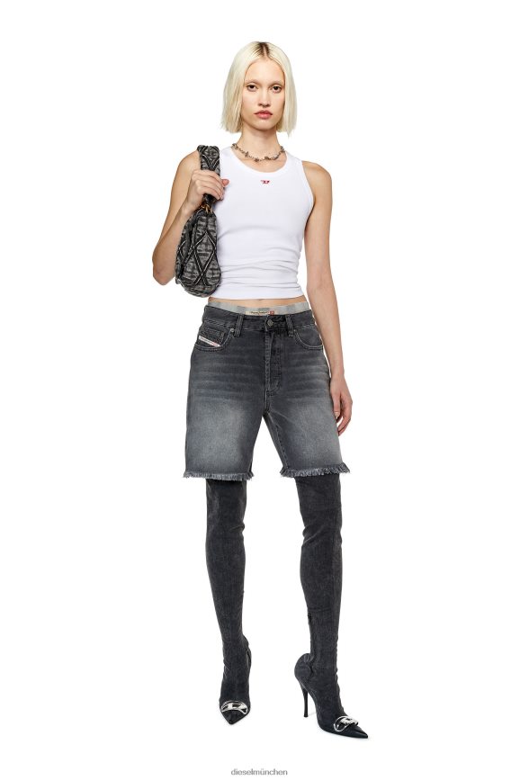 Diesel de-amy Bekleidung Schwarz Frauen H0VDZ972
