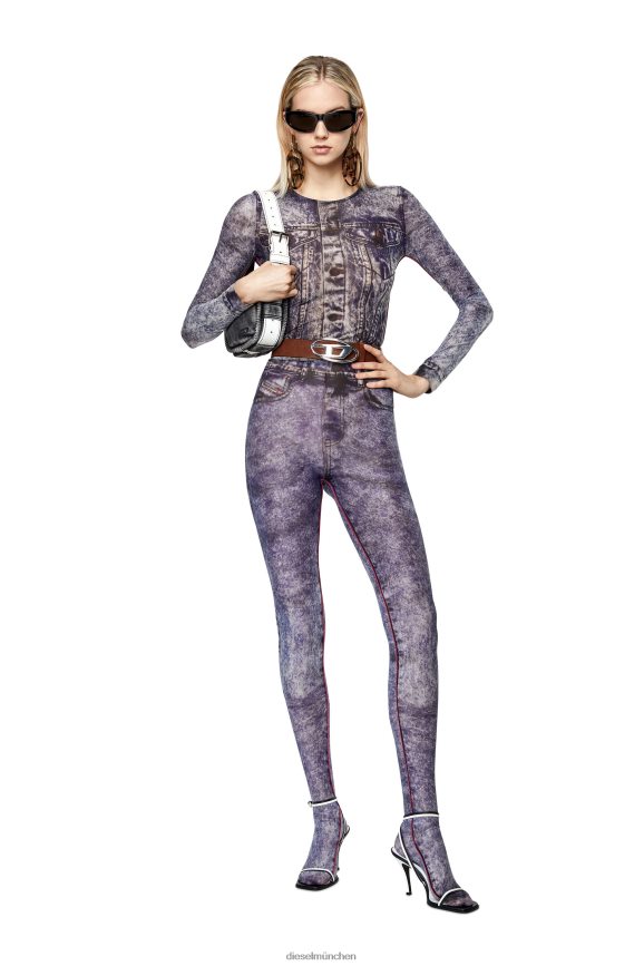 Diesel p-koll Bekleidung Blau Frauen H0VDZ970