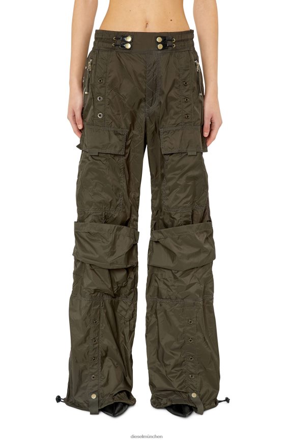 Diesel p-lucrezia Bekleidung Schwarz Frauen H0VDZ986