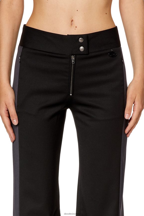 Diesel p-pritha Bekleidung Schwarz Blau Frauen H0VDZ982