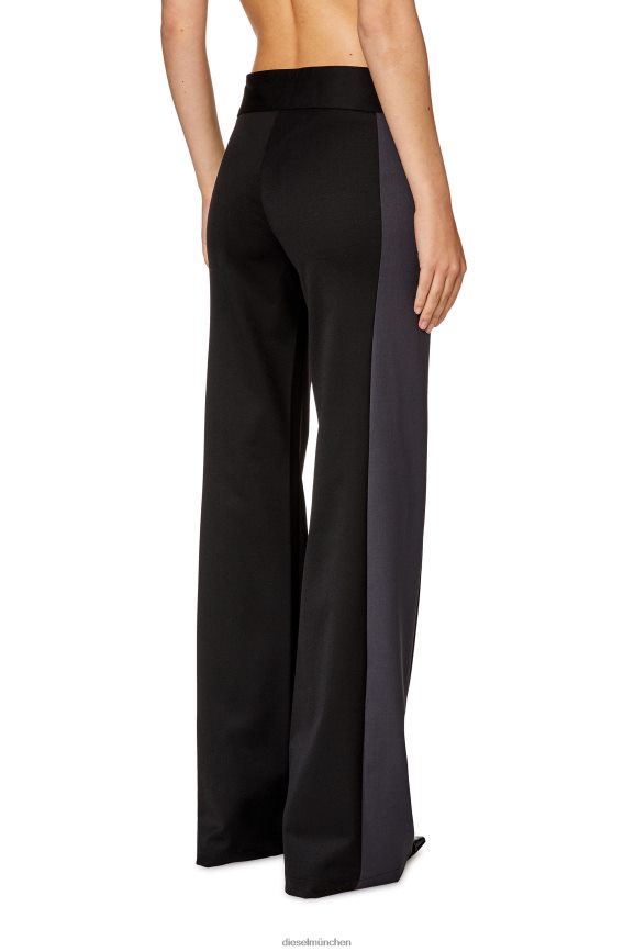 Diesel p-pritha Bekleidung Schwarz Blau Frauen H0VDZ982
