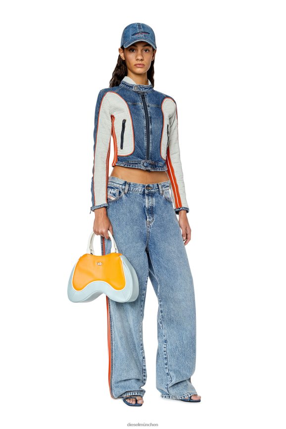 Diesel de-light-s Bekleidung hellblau Frauen H0VDZ779