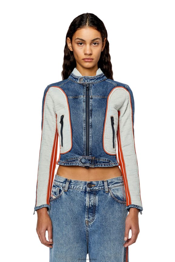 Diesel de-light-s Bekleidung hellblau Frauen H0VDZ779