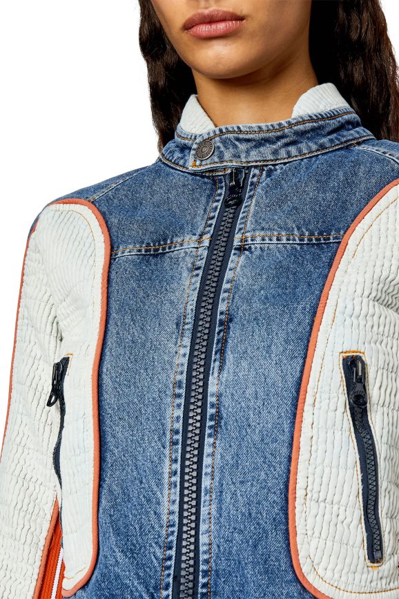 Diesel de-light-s Bekleidung hellblau Frauen H0VDZ779