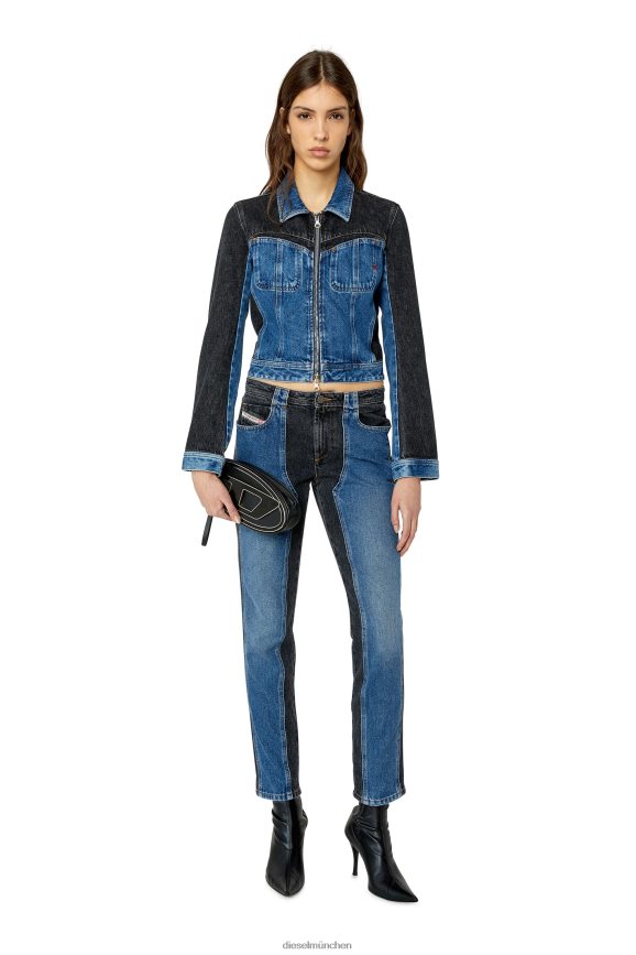 Diesel de-simmy-hs Bekleidung Mittelblau Frauen H0VDZ780
