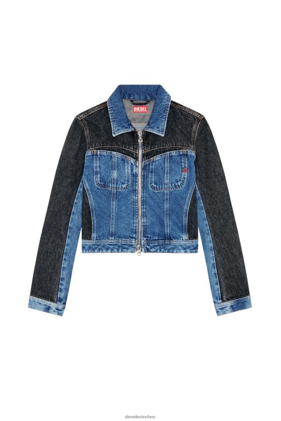 Diesel de-simmy-hs Bekleidung Mittelblau Frauen H0VDZ780