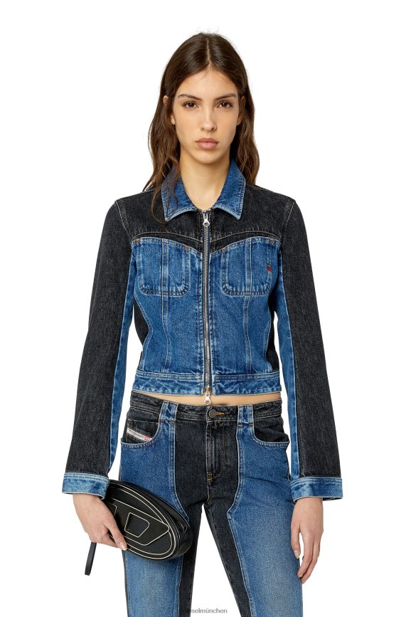 Diesel de-simmy-hs Bekleidung Mittelblau Frauen H0VDZ780