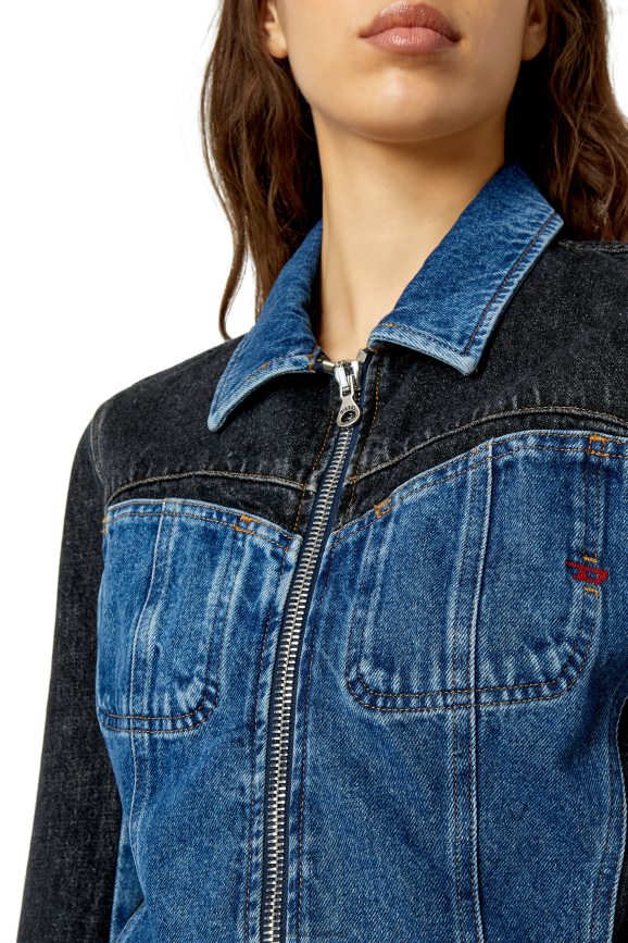 Diesel de-simmy-hs Bekleidung Mittelblau Frauen H0VDZ780