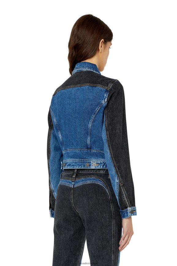 Diesel de-simmy-hs Bekleidung Mittelblau Frauen H0VDZ780