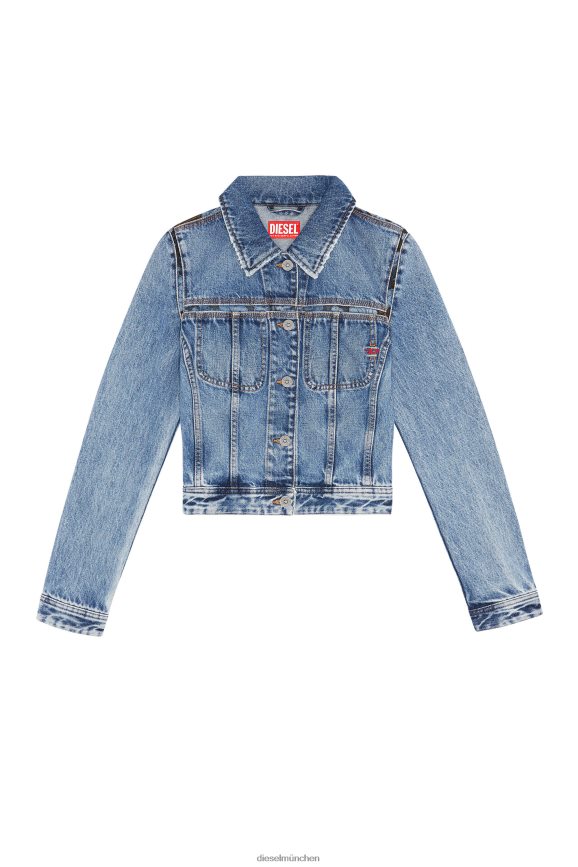 Diesel de-slimmy-fsb1 Bekleidung Mittelblau Frauen H0VDZ770
