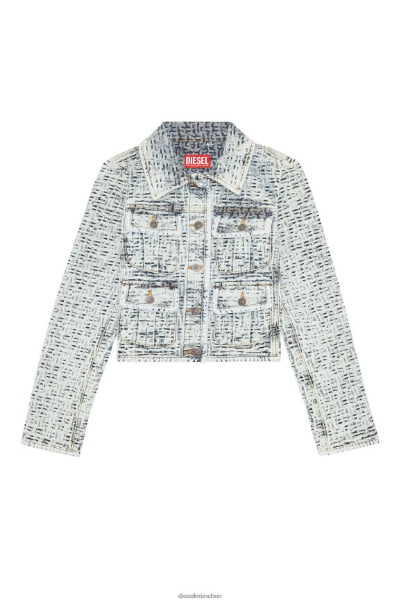 Diesel de-slimmy-fsb Bekleidung hellblau Frauen H0VDZ790