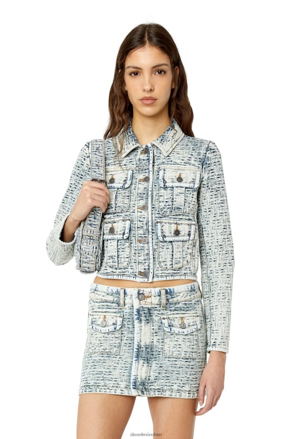 Diesel de-slimmy-fsb Bekleidung hellblau Frauen H0VDZ790