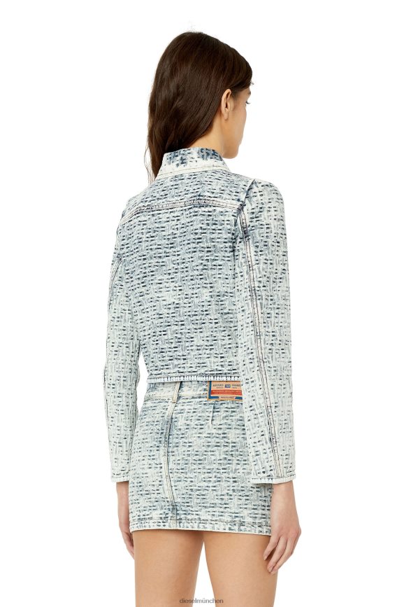 Diesel de-slimmy-fsb Bekleidung hellblau Frauen H0VDZ790