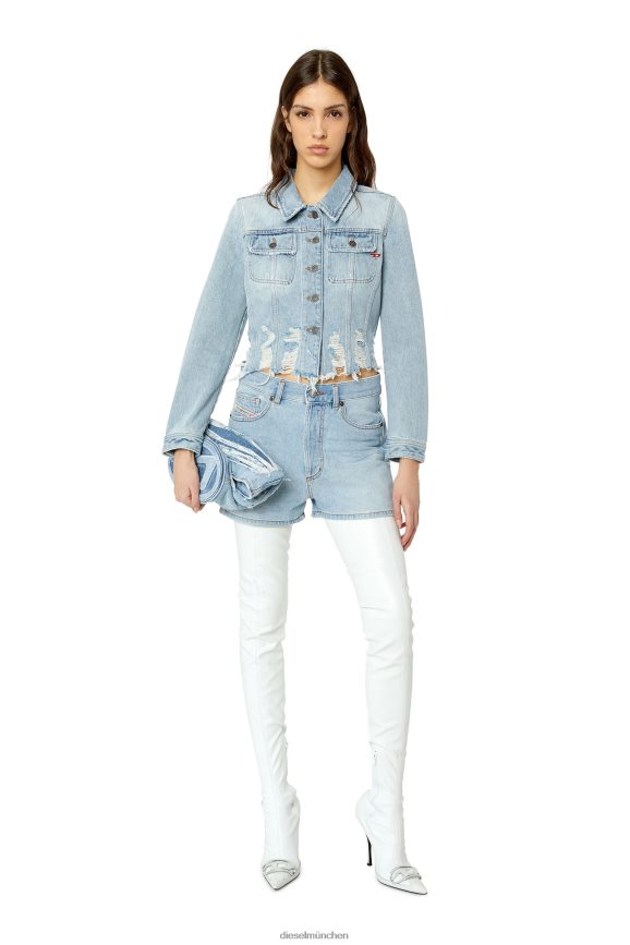 Diesel de-slimmy-p Bekleidung hellblau Frauen H0VDZ775