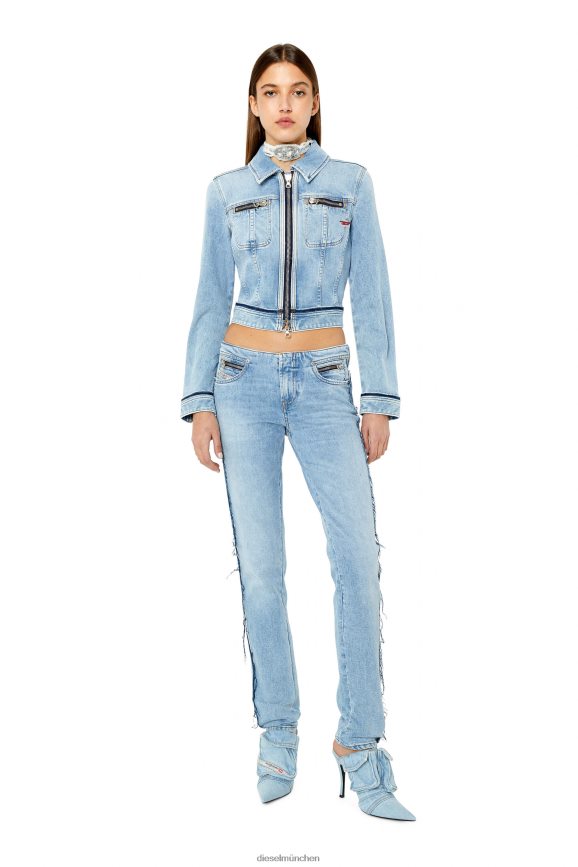 Diesel de-slimmy-re Bekleidung hellblau Frauen H0VDZ759