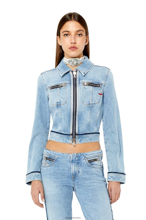 Diesel de-slimmy-re Bekleidung hellblau Frauen H0VDZ759
