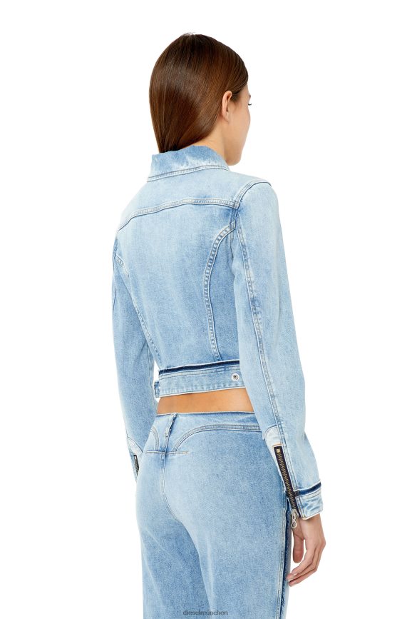 Diesel de-slimmy-re Bekleidung hellblau Frauen H0VDZ759