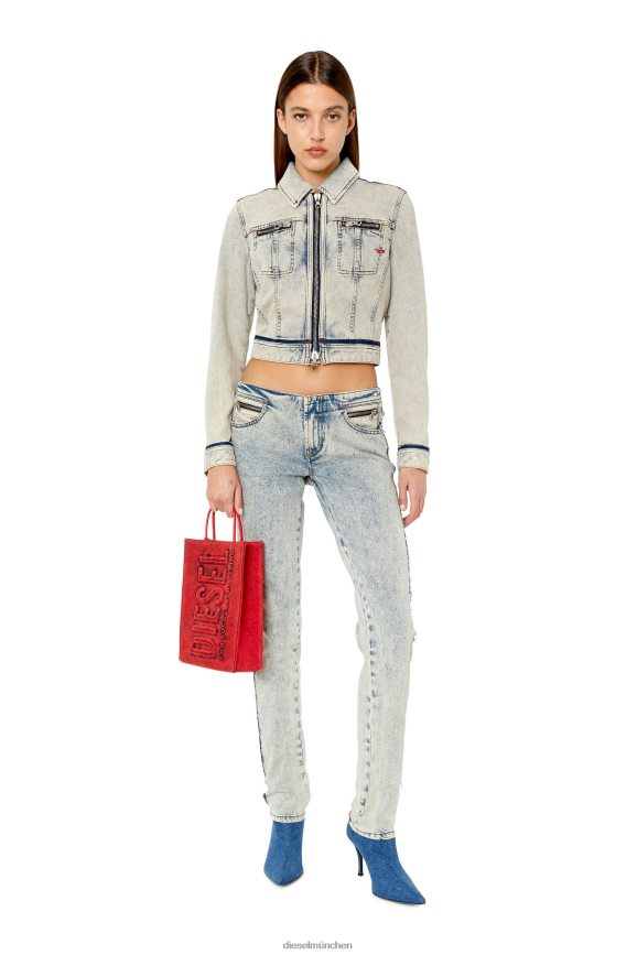 Diesel de-slimmy-re Bekleidung hellblau Frauen H0VDZ783