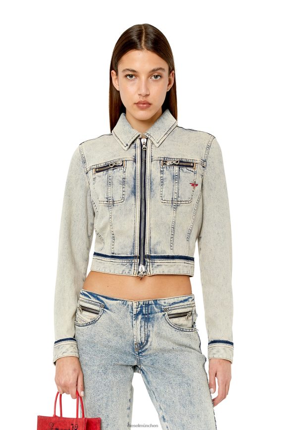 Diesel de-slimmy-re Bekleidung hellblau Frauen H0VDZ783