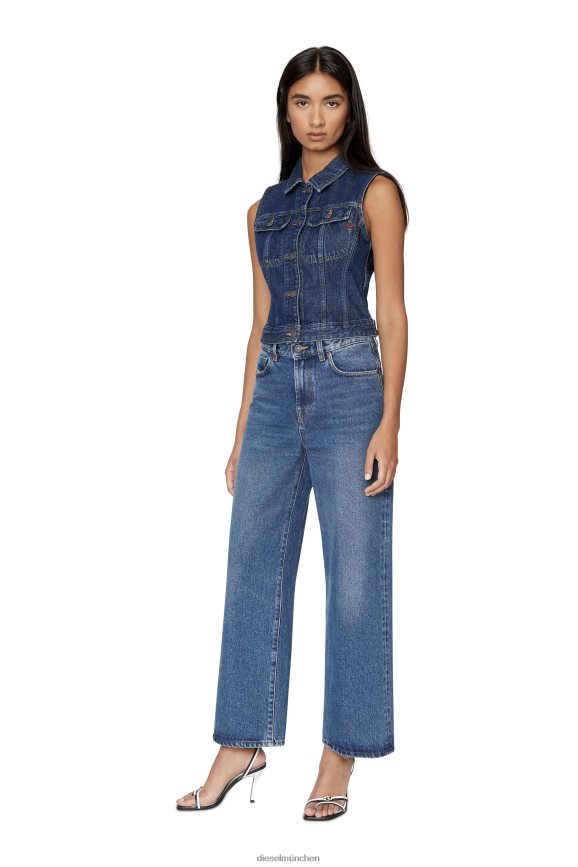 Diesel de-slimmy-sm Bekleidung Dunkelblau Frauen H0VDZ786