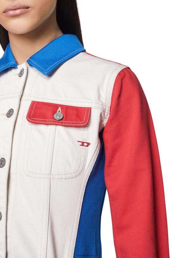 Diesel entschlackend Bekleidung weiß Rot Frauen H0VDZ757