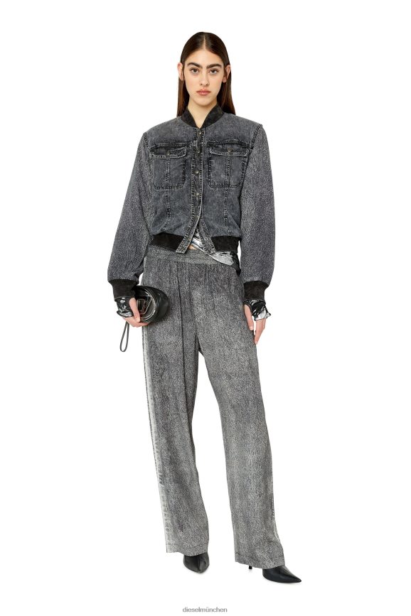 Diesel g-lychnis Bekleidung Schwarz Frauen H0VDZ761