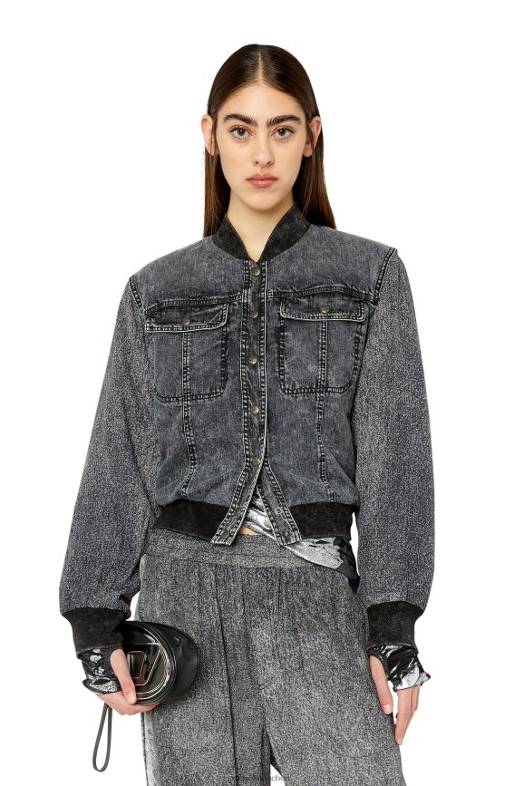 Diesel g-lychnis Bekleidung Schwarz Frauen H0VDZ761