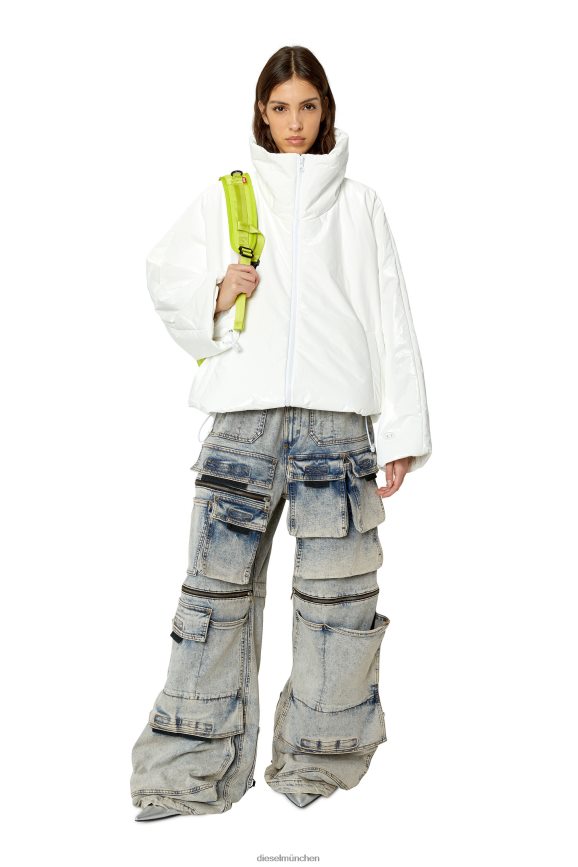 Diesel w-monica Bekleidung Weiss Frauen H0VDZ776