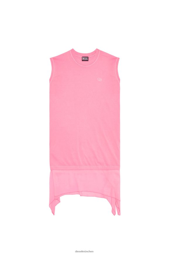 Diesel D-Rolletty Bekleidung heißes Rosa Frauen H0VDZ829