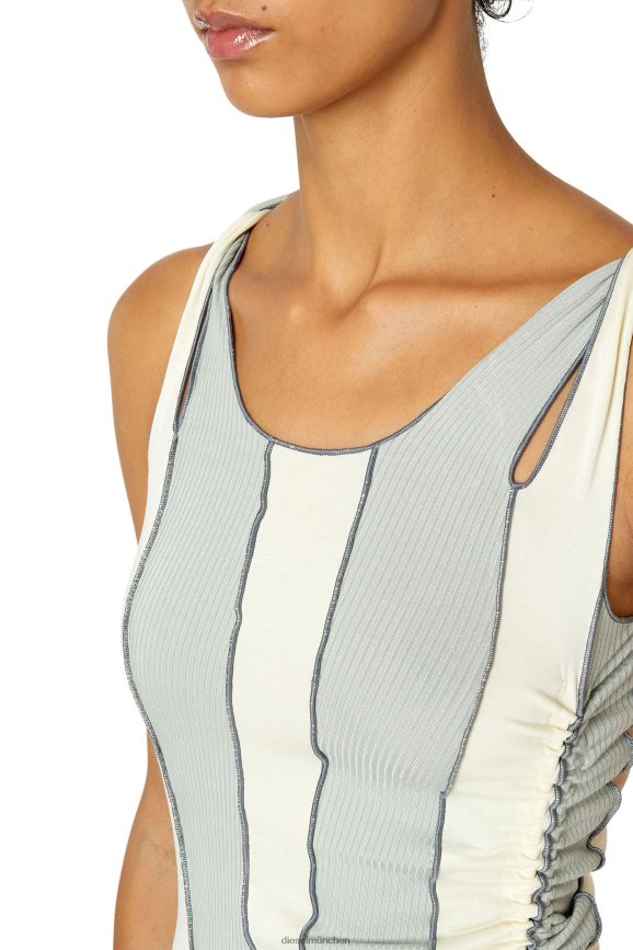 Diesel d-lin Bekleidung Blau Weiss Frauen H0VDZ839
