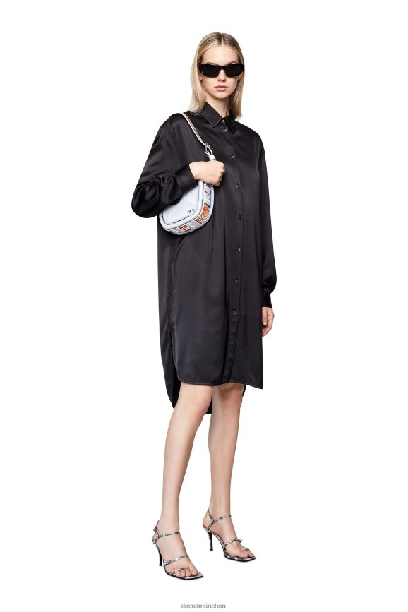 Diesel d-lunar-sat Bekleidung Schwarz Frauen H0VDZ800