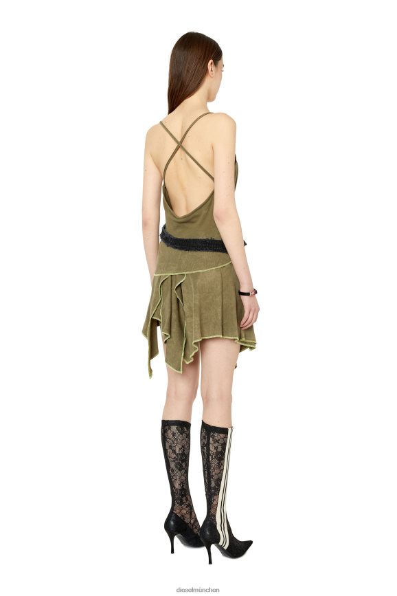 Diesel d-pflaumenig Bekleidung Militärgrün Frauen H0VDZ848