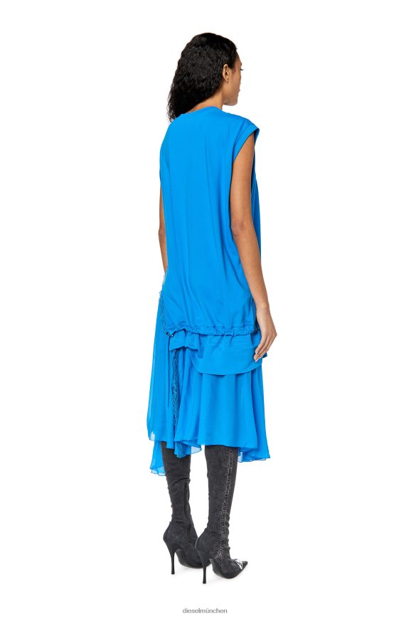 Diesel d-rollace Bekleidung Blau Frauen H0VDZ831