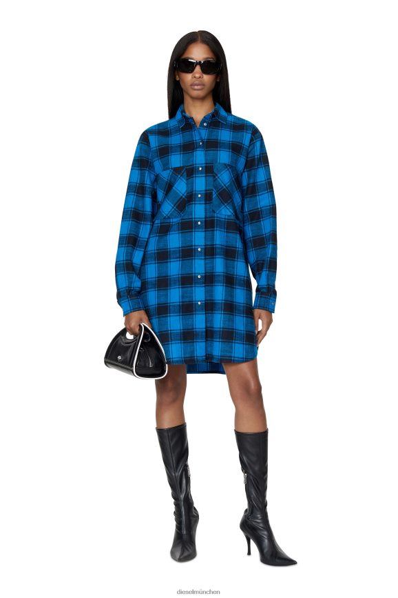 Diesel d-super-i Bekleidung Schwarz Blau Frauen H0VDZ826
