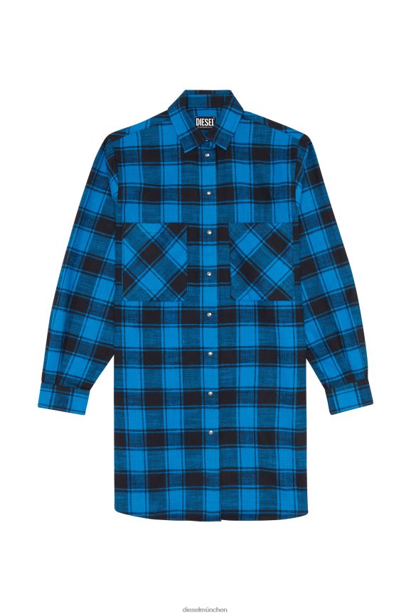 Diesel d-super-i Bekleidung Schwarz Blau Frauen H0VDZ826
